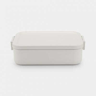 Make & Take lunchbox medium, kunststof Light Grey  Brabantia