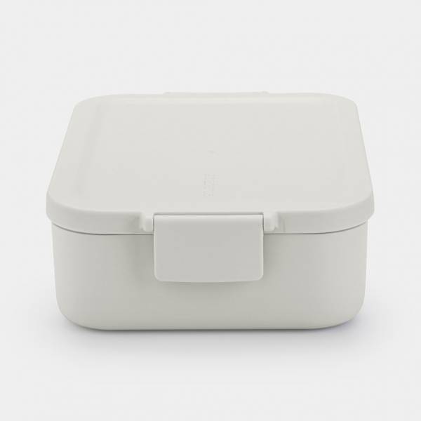 Make & Take lunchbox medium kunststof Light Grey 