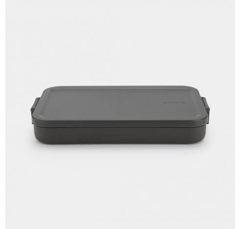 Make & Take lunchbox plat kunststof Dark Grey  Brabantia