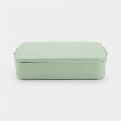 Make & Take lunchbox large, kunststof Jade Green  Brabantia
