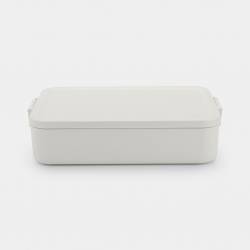 Make & Take lunchbox large kunststof Light Grey 