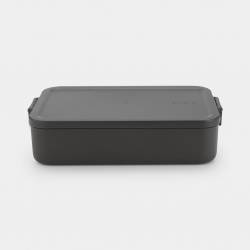 Make & Take Bento lunchbox large kunststof Dark Grey 