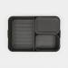 Make & Take Bento lunchbox large kunststof Dark Grey 