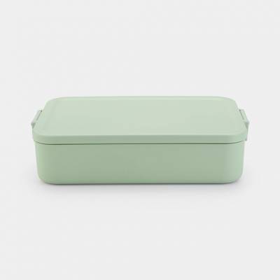 Make & Take Bento lunchbox large, kunststof Jade Green  Brabantia