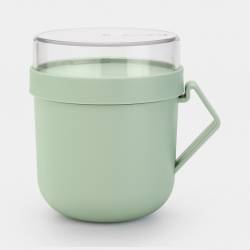 Make & Take soepbeker 0,6 liter kunststof Jade Green Brabantia