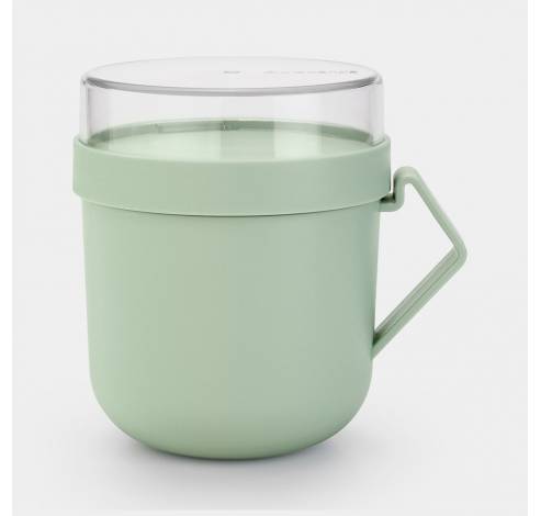 Make & Take soepbeker 0,6 liter kunststof Jade Green  Brabantia