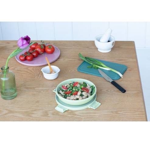 Make & Take lunchkom 1 liter kunststof Jade Green  Brabantia