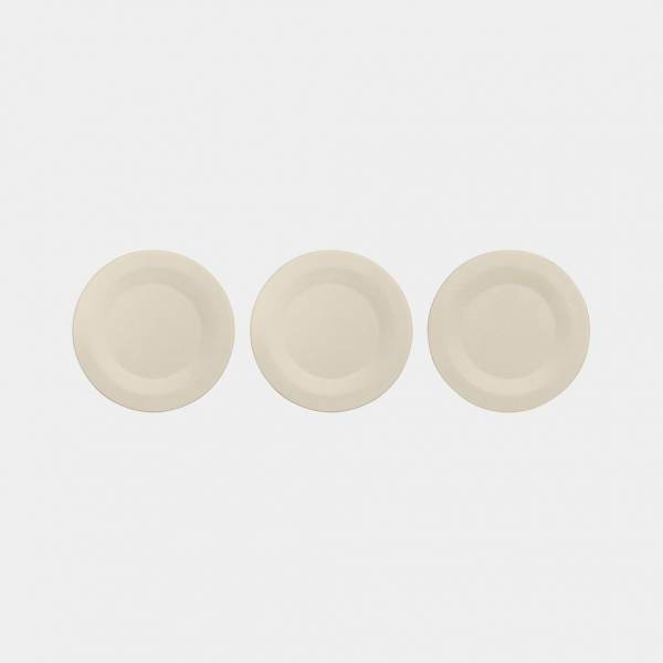 ReNew opbergpotjes, set van 3 Soft Beige 