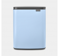 Bo poubelle 12 litres avec seau intérieur synthétique Dreamy Blue 
