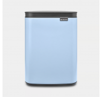 Bo poubelle 4 litres avec seau intérieur synthétique Dreamy Blue 