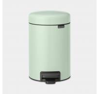 NewIcon poubelle à pédale 3 litres avec seau intérieur synthétique Jade Green 