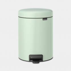 Brabantia NewIcon poubelle à pédale 5 litres avec seau intérieur synthétique Jade Green 