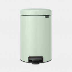 Brabantia NewIcon poubelle à pédale 12 litres avec seau intérieur synthétique Jade Green 