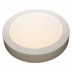 Fantasia FLUKE ceilinglamp round White 18W 3000K 1440lm/w diam 22,5 cm