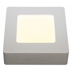 Fantasia FLUKE Ceilinglamp square White 6W 3000K 480lm 12 cm