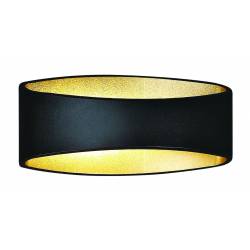 Fantasia MYRA v2.0 wall lamp up-down LED 6W satin black/gold, driver incl