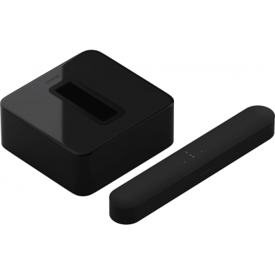 Premium entertainmentset Beam (Gen 2)  + Sub (Gen 3) Black  Sonos