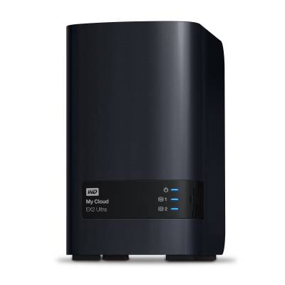 My Cloud EX2 Ultra Ultra NAS 12TB Zwart  Western Digital