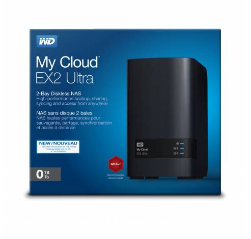 My Cloud EX2 Ultra NAS 0TB Zwart  Western Digital
