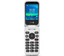6820 Eenvoudige Klaptelefoon 4G (Zwart-Wit) Doro