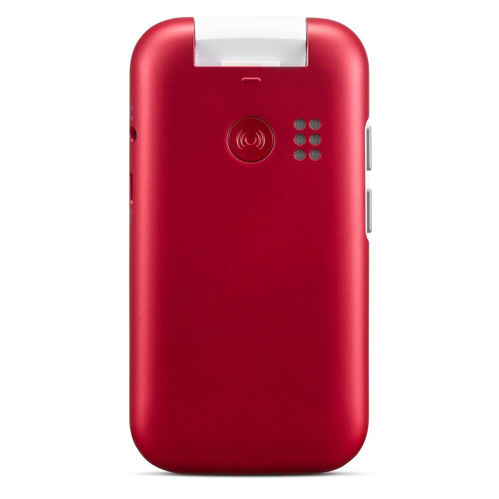 Doro Seniorentelefoon 6820 Eenvoudige Klaptelefoon 4G (Rood-Wit)