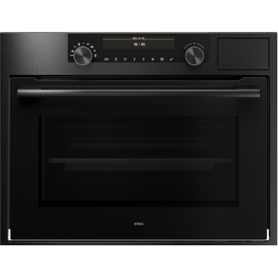 3-in-1 oven Black Steel met groot kleurendisplay CSX46121D Atag