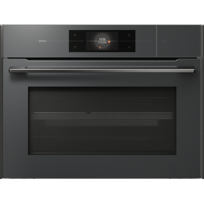 3-in-1 oven Pearl Grey met TFT-touchdisplay CSX4685M Atag
