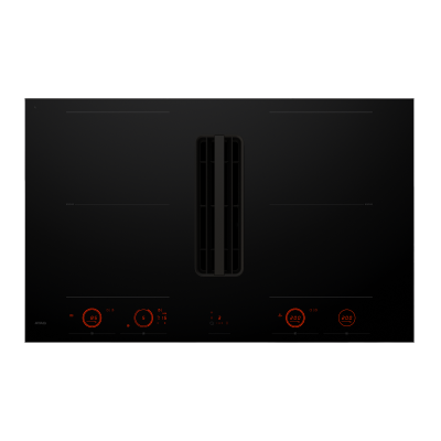 Table de cuisson à induction Elevate™ avec extraction intégrée, noir (83 cm) HIDD28471SV Atag