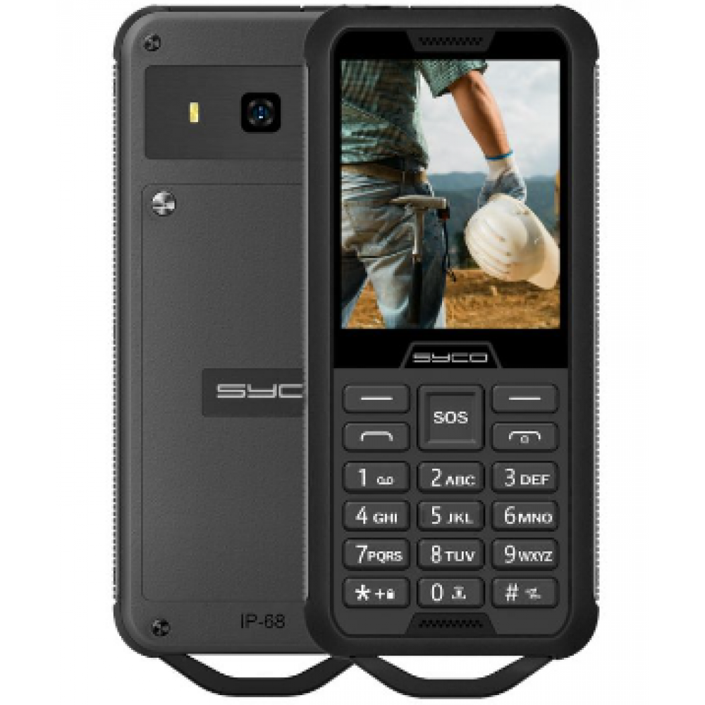 Syco Smartphone RP202 2G Dual Sim Waterproof Telefoon IP68