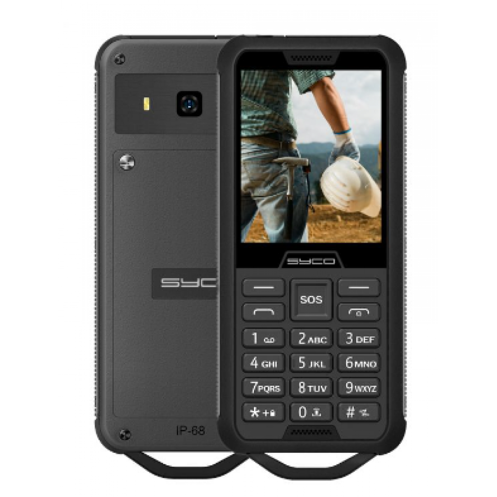 Syco Smartphone RP202 2G Dual Sim Waterproof Telefoon IP68