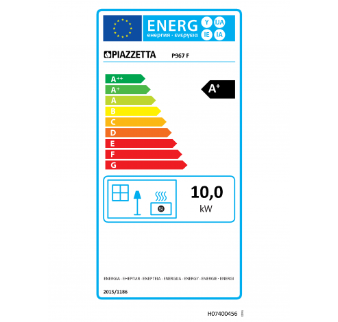  P967 F Con forno Verde mirto  Piazzetta