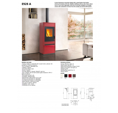 E928 A Nero opaco  Piazzetta