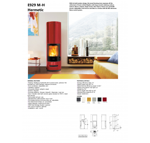 E929 M-H Hermetic bianco  Piazzetta