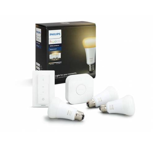 Hue Starterkit White Ambiance E27  Philips Lighting