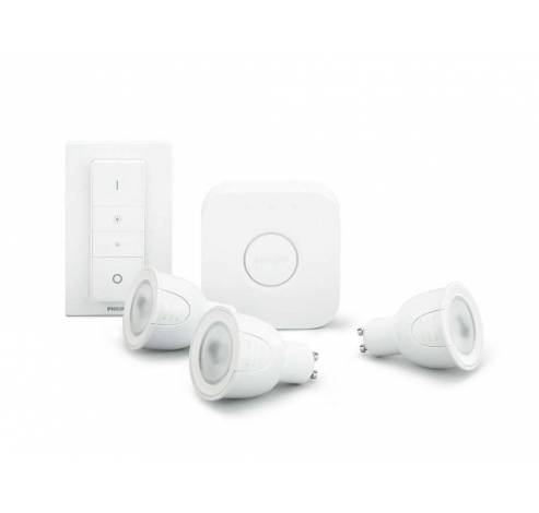 Hue White and color ambiance GU10 Starter Kit  Philips Lighting