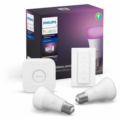 Hue White and color ambiance Starterkit E27  Philips Lighting