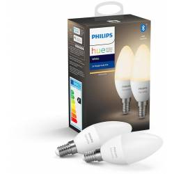 Philips Lighting Hue White E14 Duopack met Bluetooth