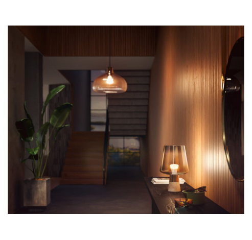 Hue A60 slimme lamp Fittting E27 800K zacht warmwit (2-pack)  Philips Lighting