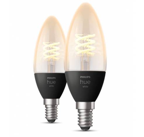 Hue Filament Lamp White E14 2pcs  Philips Lighting