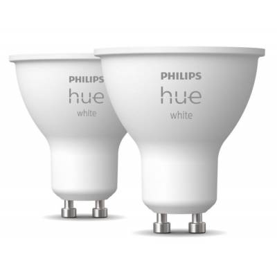 Hue GU10 smart Spot Soft blanc chaud pack de 2  Philips Lighting