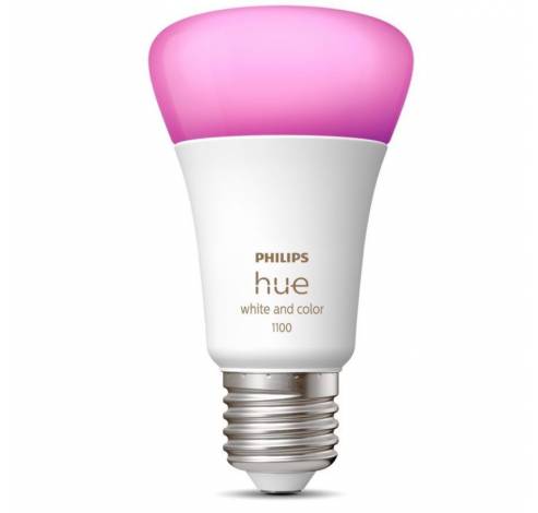 Hue A60 Smart Lamp Fitting E27 White and Color  Philips Lighting
