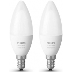 Philips Lighting Hue E14 Lamp White Ambiance E14 (2pcs) 