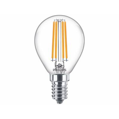 LED kogellamp Filament E14 P45 6,5W-60W      Philips Lighting