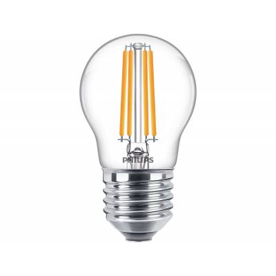 LED kogellamp Filament E27 P45 6,5W-60W      Philips Lighting