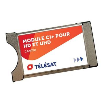 Module CI+ TÉLÉSAT CAM-701 avec Smartcard TÉLÉSAT