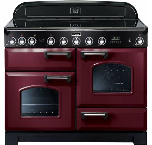 Classic Deluxe 110 Induction Cranberry/Chrome  Falcon