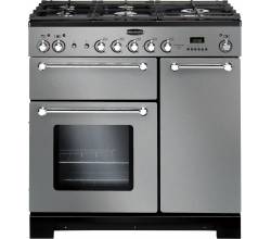 Kitchener 90 Dual Fuel Stainless Steel/Chroom Falcon
