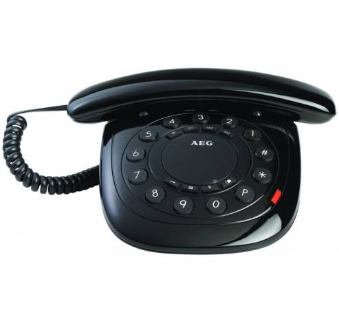 Style 10 Zwart  AEG Telefonie