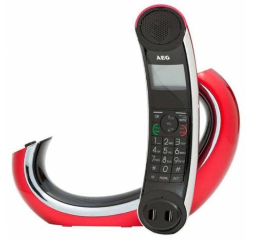 Eclipse 10 Rood  AEG Telefonie