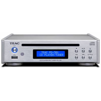 PD-301DAB-X CD-speler en DAB/FM-tuner Zilver 